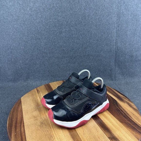 Nike Air Jordan 11 Comfort Boys Sz 13.5C Black Athletic Shoe Sneakers CZ0905-005 - Picture 5 of 11